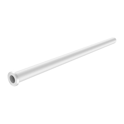 Ceramic fiber dust removal/catalytic filter tube